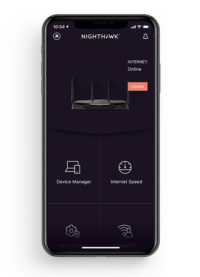 nighthawk router setup without app